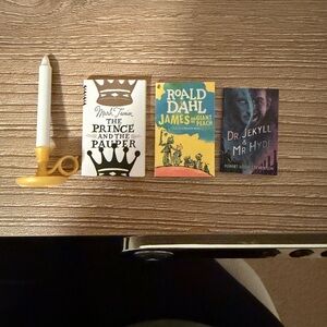 Mini Brands Books -  Book Set of 3 with Candle